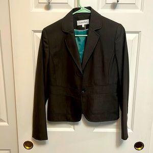 Grey Calvin Klein blazer